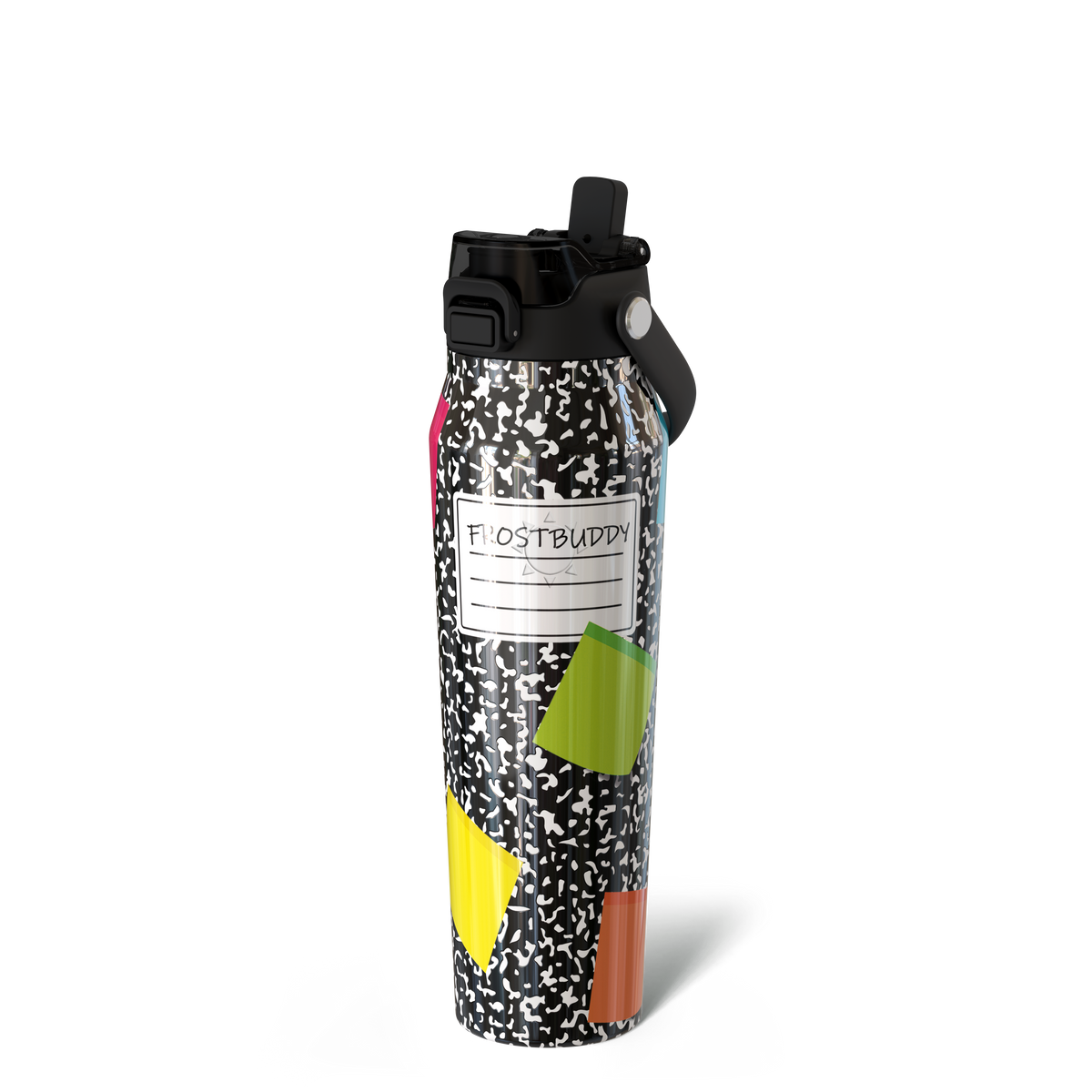 Bottle Buddy 32oz | Composition Notebook image 1